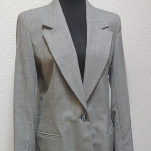 HAWKSLEY & WIGHT WOMENS BLAZER SZ 10 100% WOOL